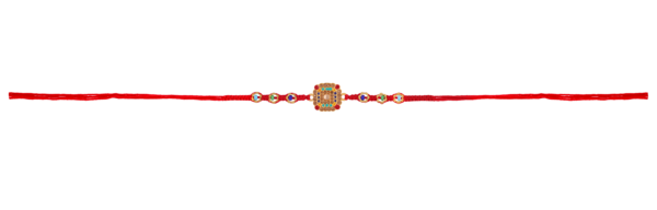 AD Stone & Bead Rakhi - Image 3