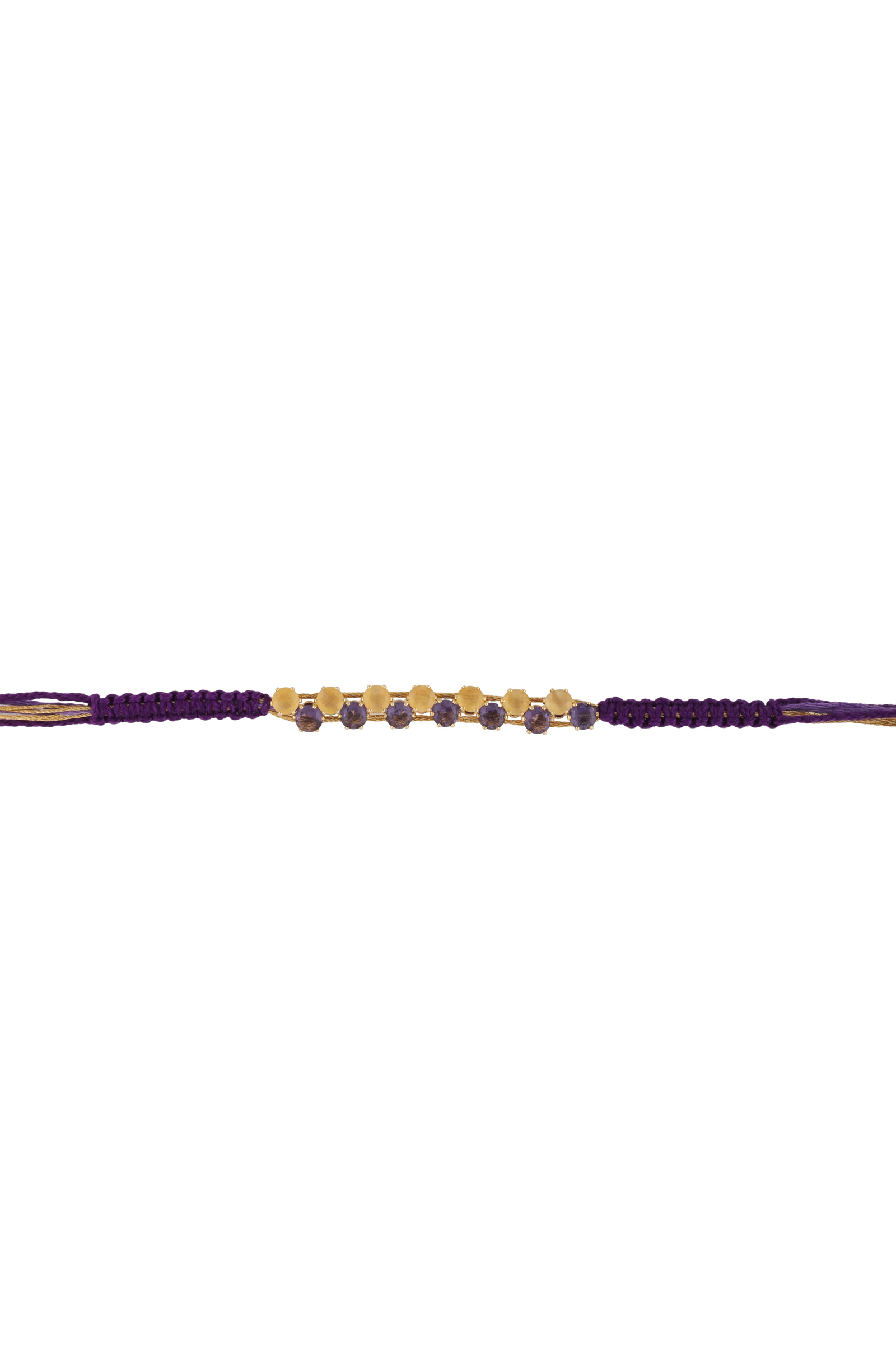 Premium Purple Beaded Rakhi for Brother – Made by Trusted Manufacturer in India